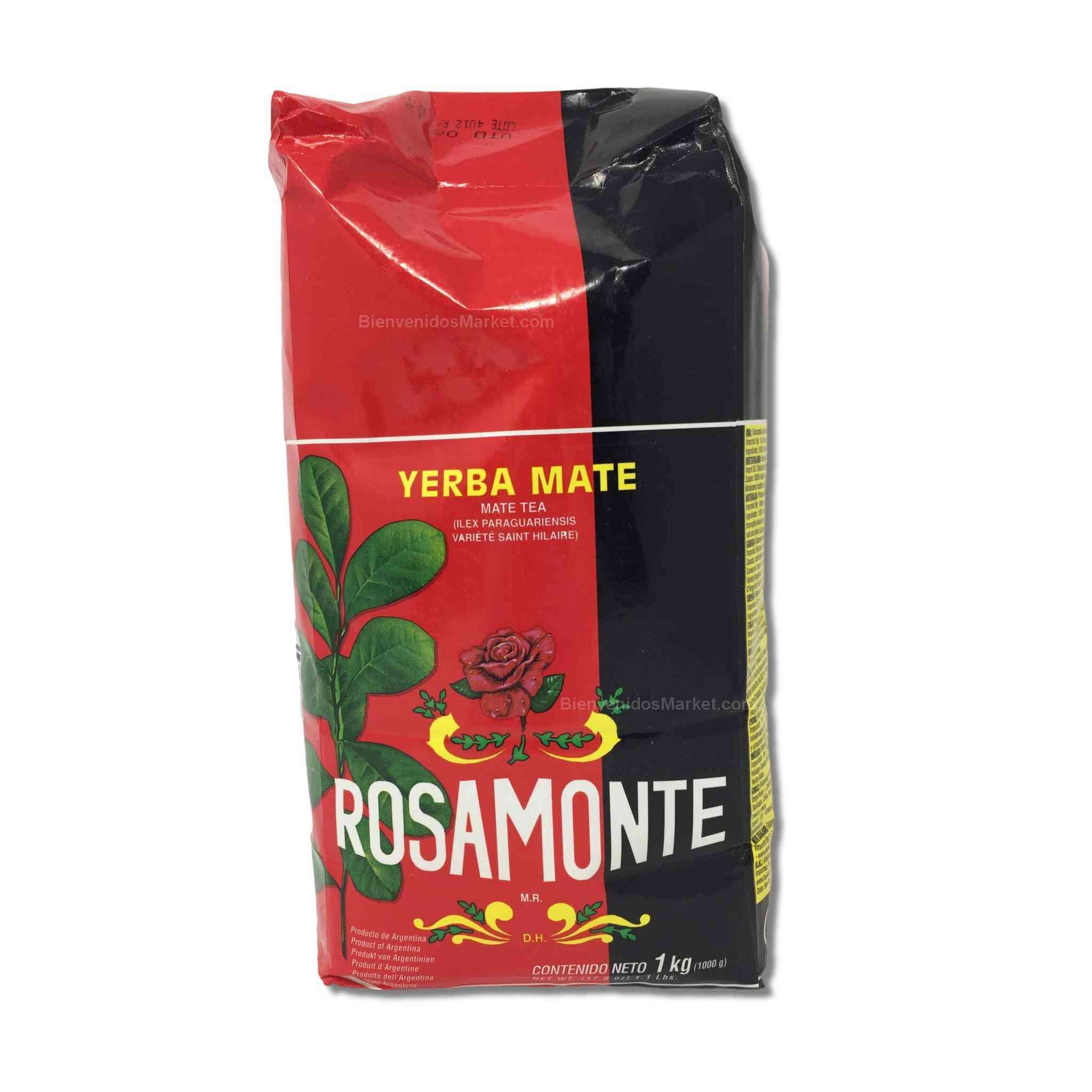 Yerba Mate Rosamonte 1kg – Bienvenidos Latin Market